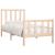 Cadru de pat single, 90x190 cm, lemn masiv GartenMobel Dekor
