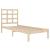 Cadru de pat single, 90x190 cm, lemn masiv GartenMobel Dekor