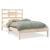 Cadru de pat single, 90x190 cm, lemn masiv GartenMobel Dekor