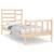 Cadru de pat single, 90x190 cm, lemn masiv GartenMobel Dekor