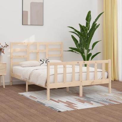 Cadru de pat King Size, 150x200 cm, lemn masiv GartenMobel Dekor