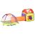 Cort de joacă pentru copii 250 bile, multicolor, 338x123x111 cm GartenMobel Dekor