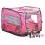 Cort de joacă pentru copii cu 250 bile, roz, 70x112x70 cm GartenMobel Dekor