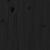 Birou cu dulapuri, negru, 135x50x75 cm, lemn masiv de pin GartenMobel Dekor
