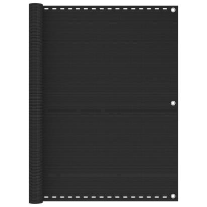 Paravan de balcon, antracit, 120x300 cm, HDPE GartenMobel Dekor