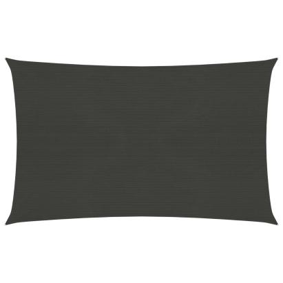 Pânză parasolar, antracit, 2,5x4,5 m, HDPE, 160 g/m² GartenMobel Dekor