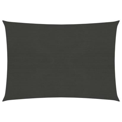 Pânză parasolar, antracit, 3,5x4,5 m, HDPE, 160 g/m² GartenMobel Dekor