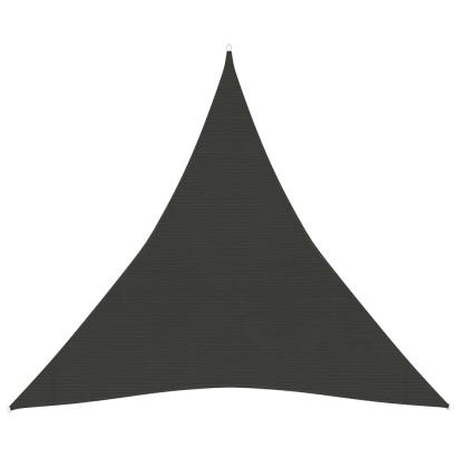 Pânză parasolar, antracit, 4x4x4 m, HDPE, 160 g/m² GartenMobel Dekor