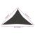 Pânză parasolar, antracit, 4x4x5,8 m, HDPE, 160 g/m² GartenMobel Dekor