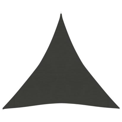 Pânză parasolar, antracit, 4,5x4,5x4,5 m, HDPE, 160 g/m² GartenMobel Dekor