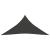 Pânză parasolar, antracit, 4x5x5 m, HDPE, 160 g/m² GartenMobel Dekor