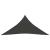 Pânză parasolar, antracit, 5x6x6 m, HDPE, 160 g/m² GartenMobel Dekor