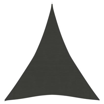 Pânză parasolar, antracit, 5x6x6 m, HDPE, 160 g/m² GartenMobel Dekor
