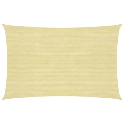 Pânză parasolar, bej, 2,5x4 m, HDPE, 160 g/m² GartenMobel Dekor