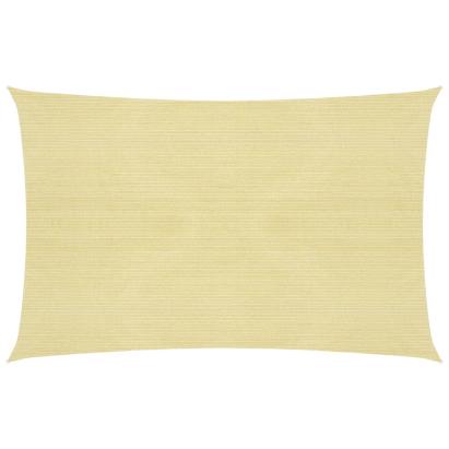 Pânză parasolar, bej, 3 x 4,5 m, HDPE, 160 g/m² GartenMobel Dekor