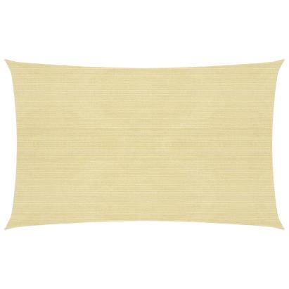 Pânză parasolar, bej, 3 x 6 m, HDPE, 160 g/m² GartenMobel Dekor