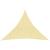Pânză parasolar, bej, 3 x 3 x 3 m, HDPE, 160 g/m² GartenMobel Dekor
