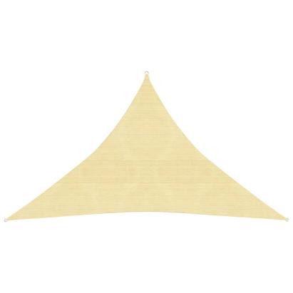 Pânză parasolar, bej, 4x4x5,8 m, HDPE, 160 g/m² GartenMobel Dekor