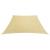 Pânză parasolar, bej, 3/4x2 m, HDPE, 160 g/m² GartenMobel Dekor