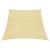 Pânză parasolar, bej, 3/4x3 m, HDPE, 160 g/m² GartenMobel Dekor