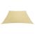Pânză parasolar, bej, 4/5x3 m, HDPE, 160 g/m²  GartenMobel Dekor