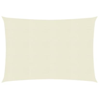 Pânză parasolar, crem, 3x4,5 m, HDPE, 160 g/m² GartenMobel Dekor