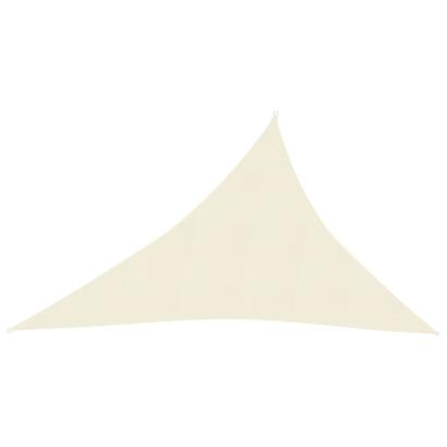 Pânză parasolar, crem, 3 x 4 x 5 m, HDPE, 160 g/m² GartenMobel Dekor