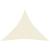 Pânză parasolar, crem, 4,5x4,5x4,5 m, HDPE, 160 g/m² GartenMobel Dekor