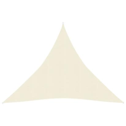 Pânză parasolar, crem, 4,5x4,5x4,5 m, HDPE, 160 g/m² GartenMobel Dekor