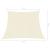 Pânză parasolar, crem, 3/4x3 m, HDPE, 160 g/m² GartenMobel Dekor