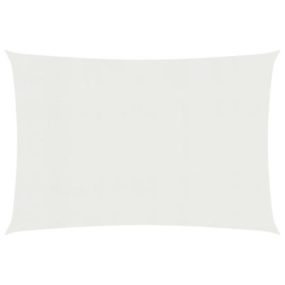 Pânză parasolar, alb, 2,5 x 5 m, HDPE, 160 g/m² GartenMobel Dekor