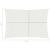 Pânză parasolar, alb, 3 x 5 m, HDPE, 160 g/m² GartenMobel Dekor