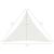 Parasolar, alb, 4x4x4 m, HDPE, 160 g/m² GartenMobel Dekor
