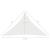 Pânză parasolar, alb, 4x4x5,8 m, HDPE, 160 g/m² GartenMobel Dekor