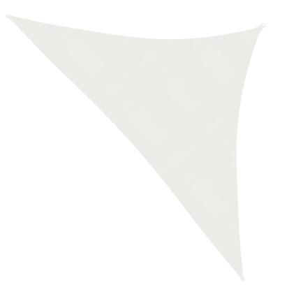 Pânză parasolar, alb, 4x4x5,8 m, HDPE, 160 g/m² GartenMobel Dekor