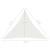 Pânză parasolar, alb, 4,5x4,5x4,5 m, HDPE, 160 g/m² GartenMobel Dekor