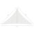 Pânză parasolar, alb, 5x5x6 m, HDPE, 160 g/m² GartenMobel Dekor