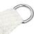 Pânză parasolar, alb, 3/4x2 m, HDPE, 160 g/m² GartenMobel Dekor