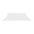 Pânză parasolar, alb, 3/4x3 m, HDPE, 160 g/m² GartenMobel Dekor