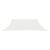 Pânză parasolar, alb, 4/5x3 m, HDPE, 160 g/m² GartenMobel Dekor