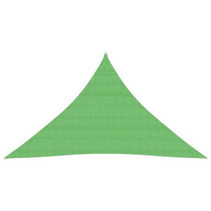 Pânză parasolar, verde deschis, 3x3x4,2 m, HDPE, 160 g/m² GartenMobel Dekor