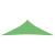 Pânză parasolar, verde deschis, 4x4x5,8 m, HDPE, 160 g/m² GartenMobel Dekor