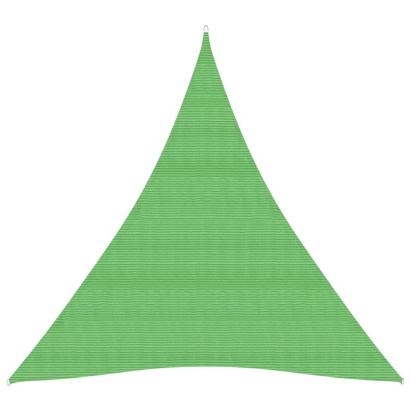 Pânză parasolar, verde deschis, 4x5x5 m, HDPE, 160 g/m² GartenMobel Dekor