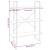 Bibliotecă 5 niveluri gri sonoma, 80x30x175 cm lemn prelucrat GartenMobel Dekor