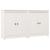 Servante, 2 buc., alb, 70x35x80 cm, lemn masiv de pin GartenMobel Dekor