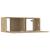 Comode TV, 4 buc., stejar sonoma, 80x30x30 cm, lemn prelucrat GartenMobel Dekor