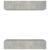 Comode TV, 4 buc., gri beton, 80x30x30 cm, lemn prelucrat GartenMobel Dekor