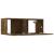 Comode TV, 4 buc., stejar afumat, 80x30x30 cm lemn prelucrat GartenMobel Dekor
