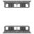 Comode TV, 4 buc., gri sonoma, 80x30x30 cm, lemn prelucrat GartenMobel Dekor
