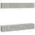 Dulapuri TV de perete, 4 buc, gri beton, 100x30x30 cm GartenMobel Dekor